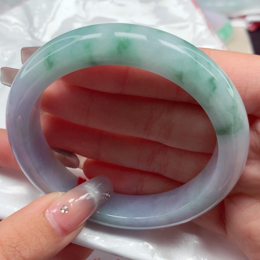 【闪购商品】翡翠手镯未镶嵌56圈