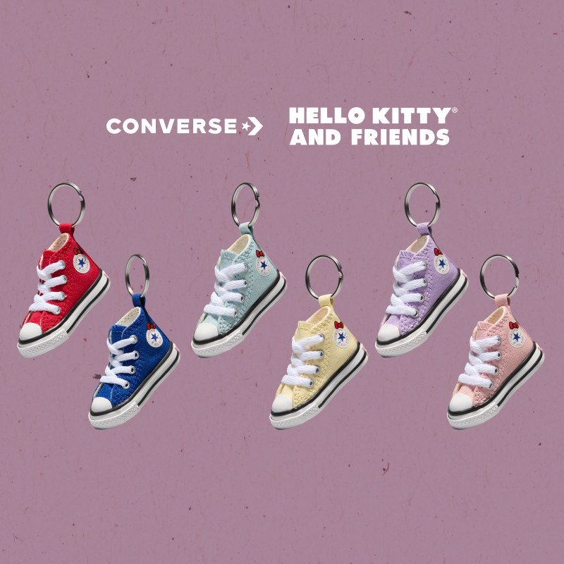 匡威官方 Converse x Hello Kitty And Friends联名钥匙扣A22014C