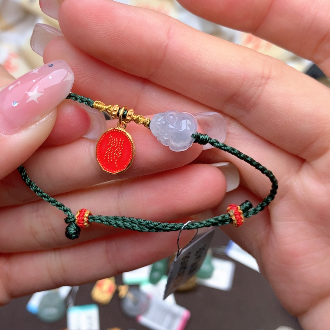 【闪购商品】翡翠手绳未镶嵌一