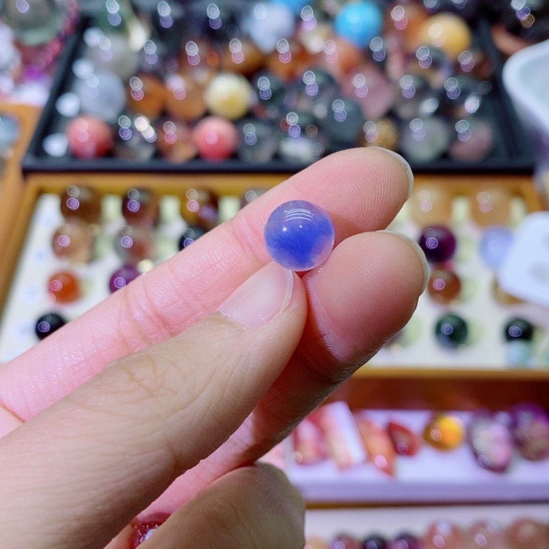 单珠，未镶嵌水晶8**L