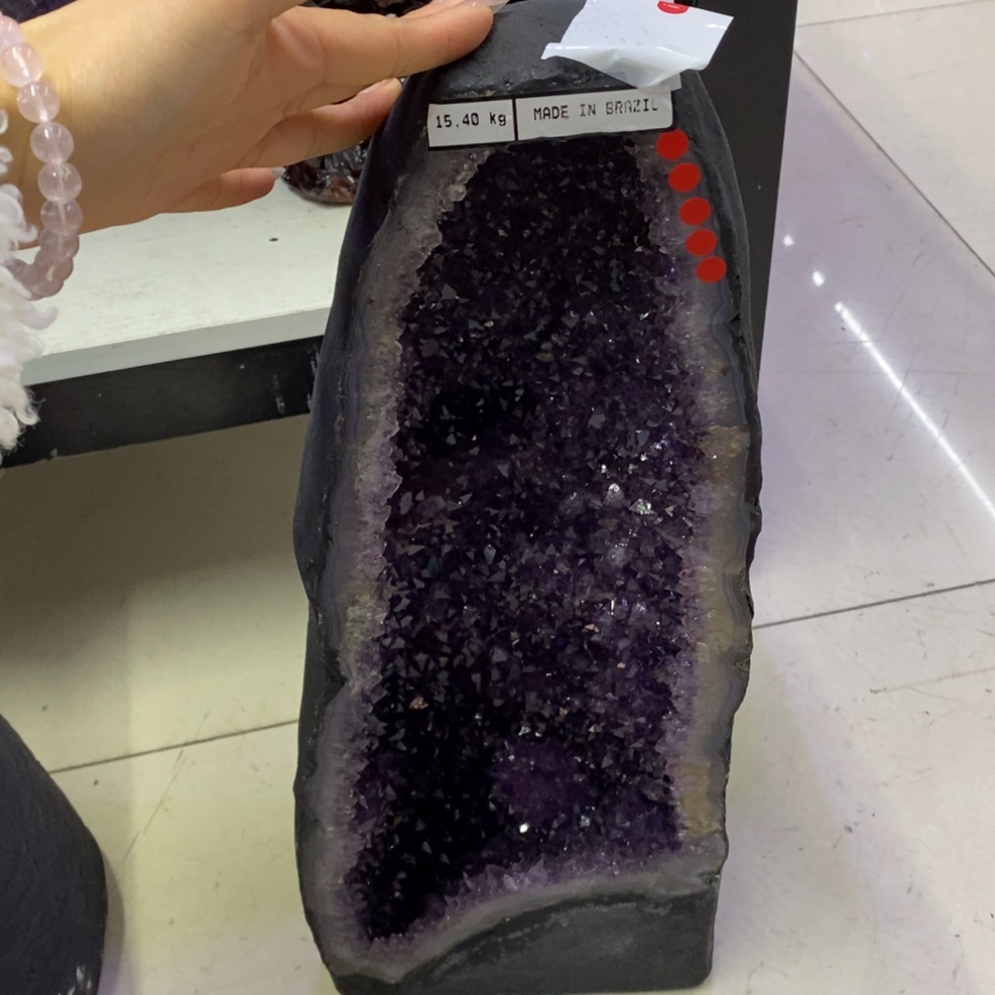 水晶摆件婷未镶嵌