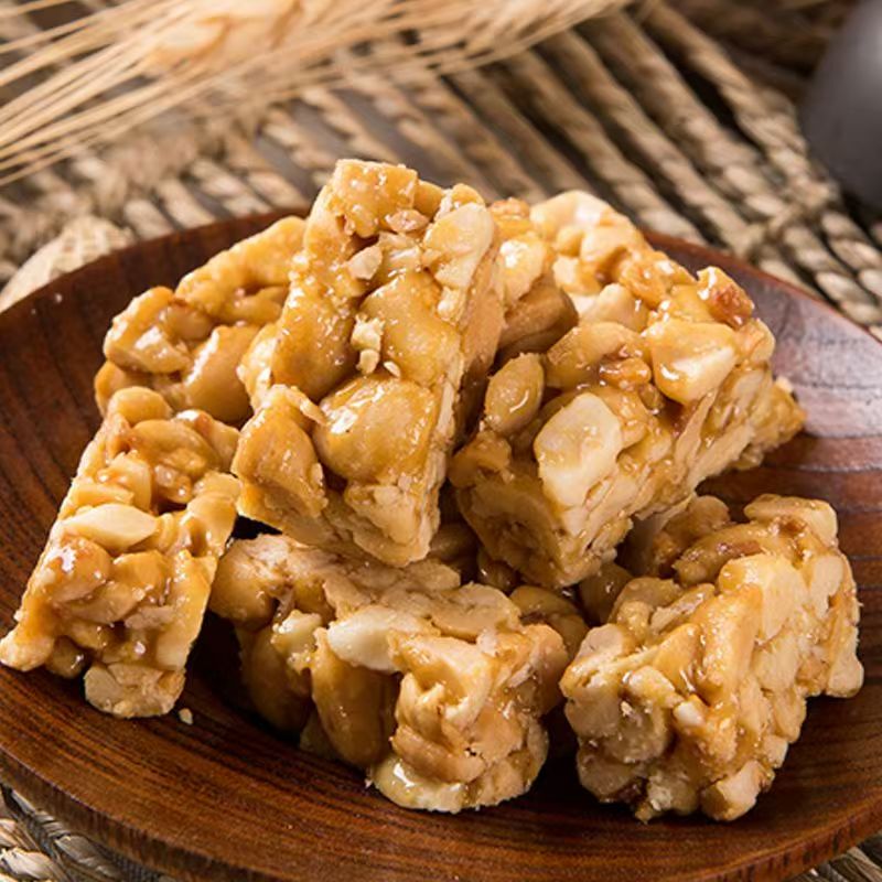 【新疆包邮】赵老师邮花生酥糖300g花生糖新年糖果独立包装休闲零食