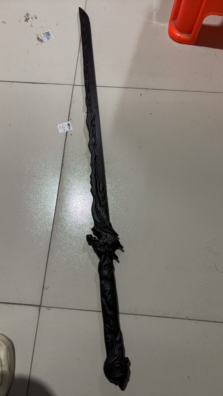 黑檀木。黑金。100cm
