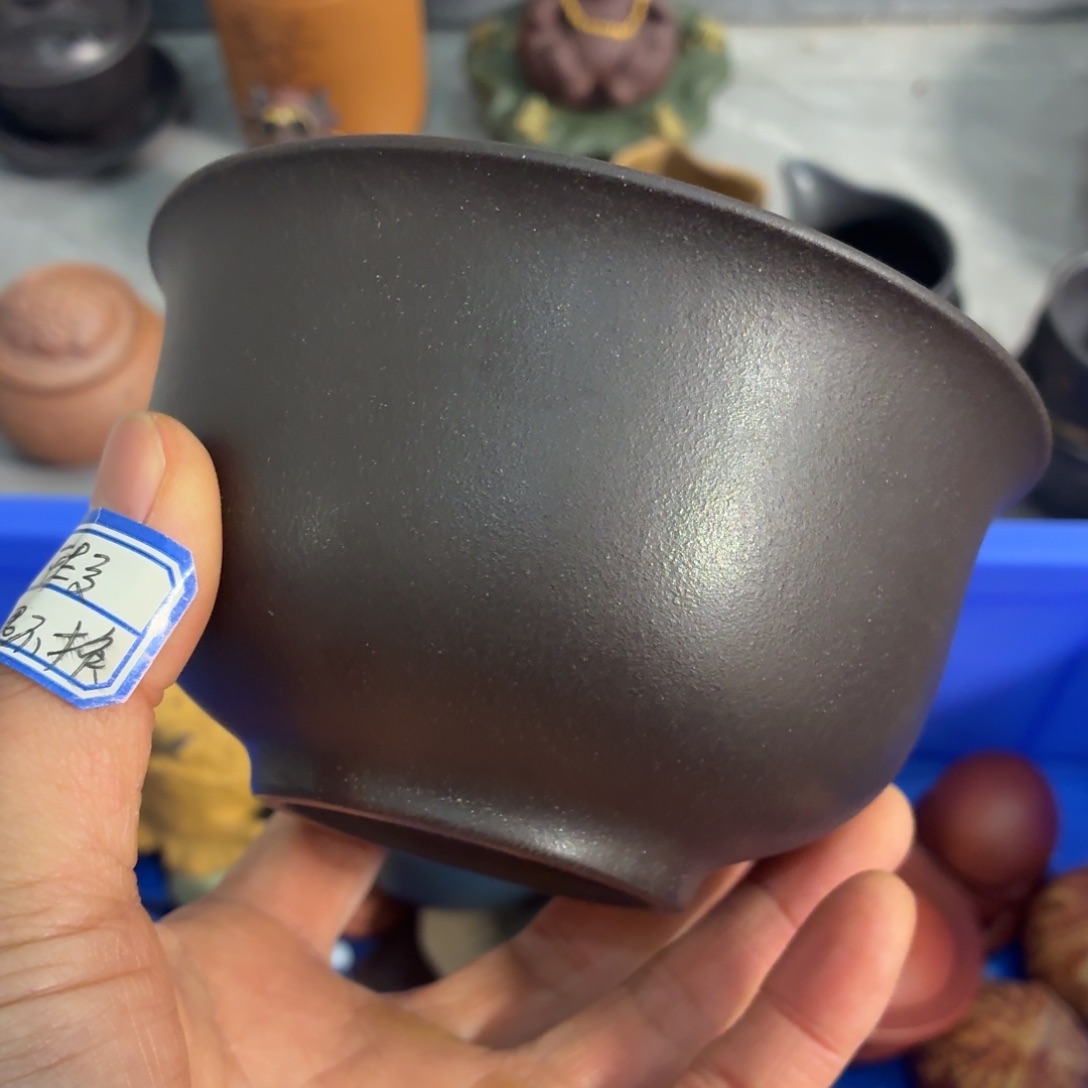 紫砂茶杯瑕疵不退不换介意勿拍