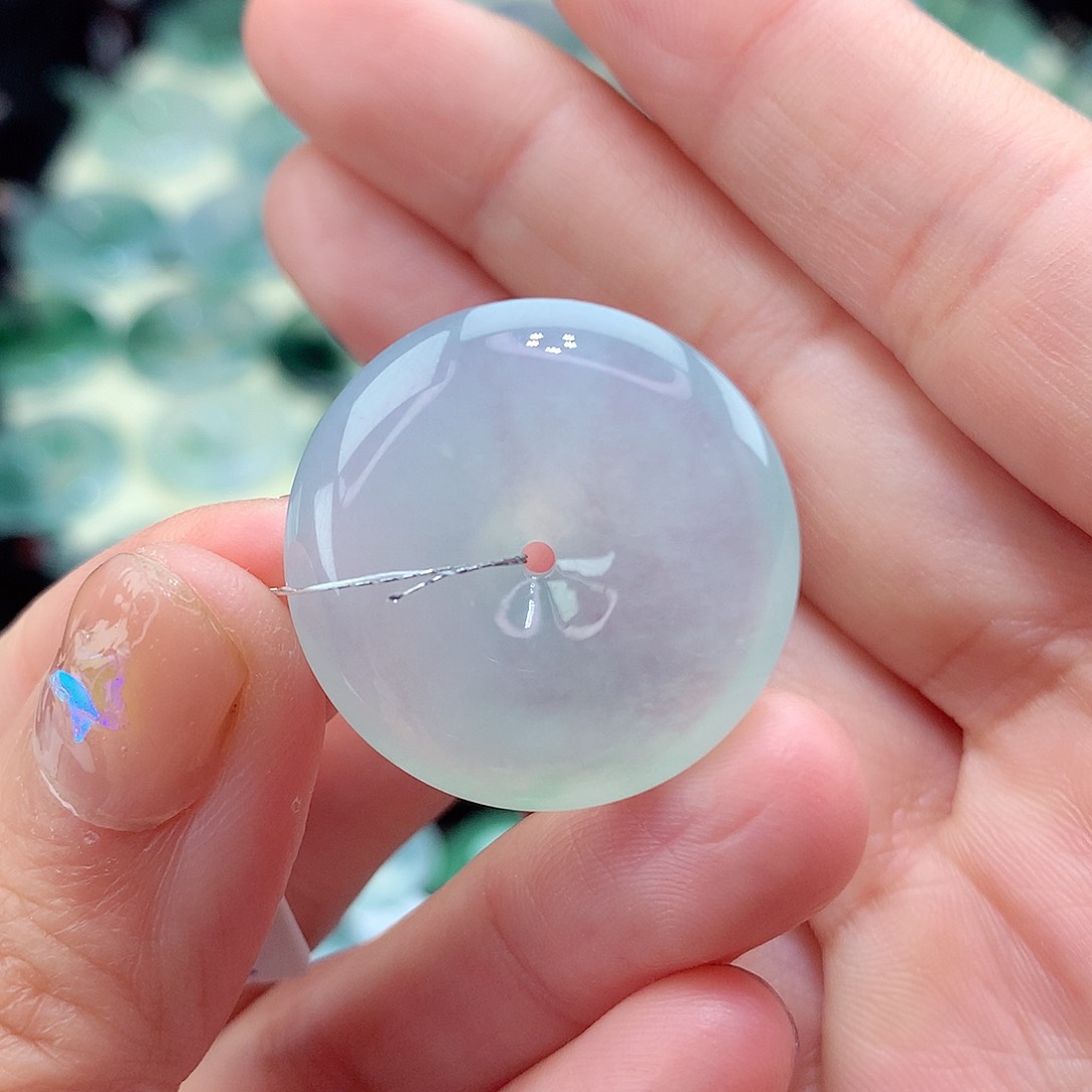 翡翠颈饰未镶嵌尺寸25/5.8