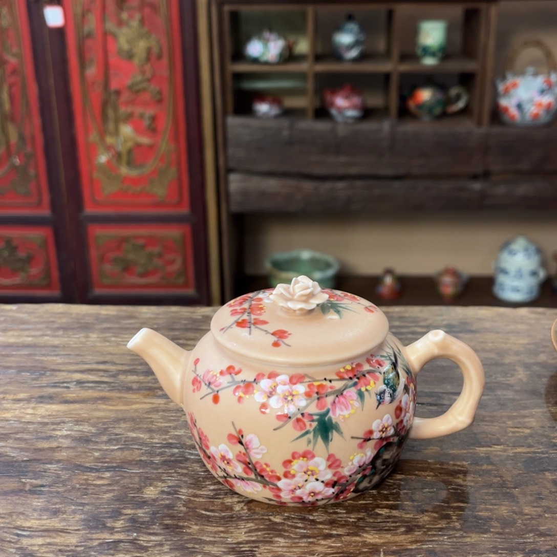 景德镇柴烧手工手绘陶瓷