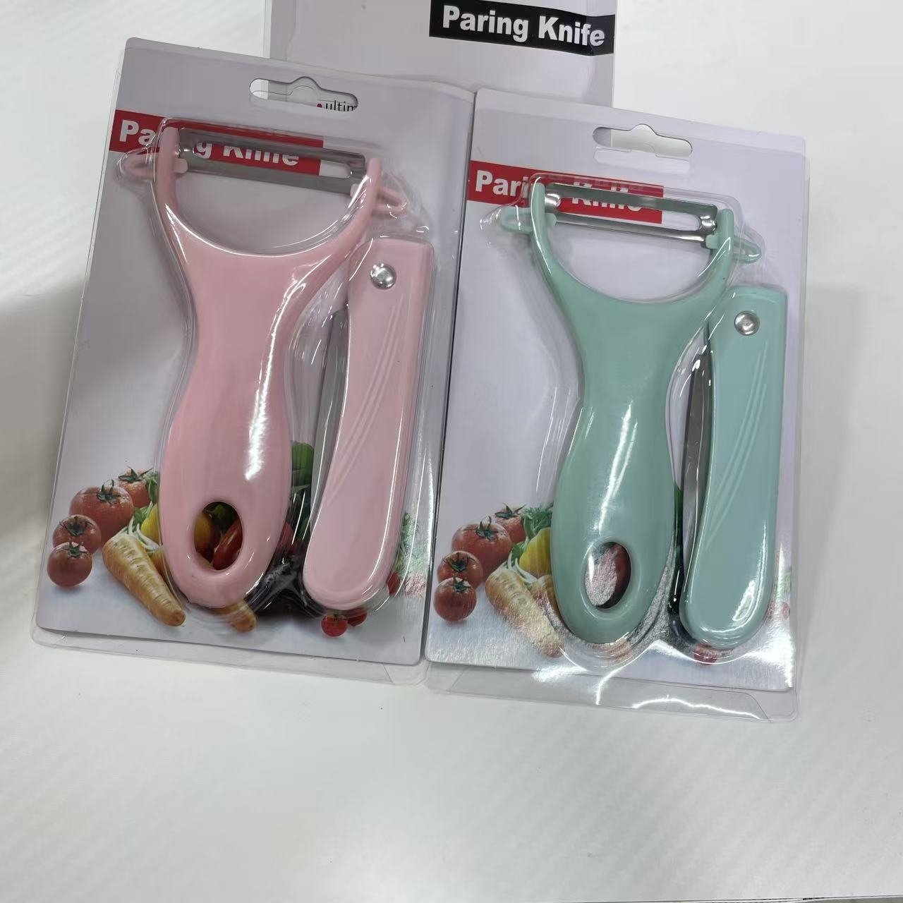 粉丝日常家用水果削皮刀两件套