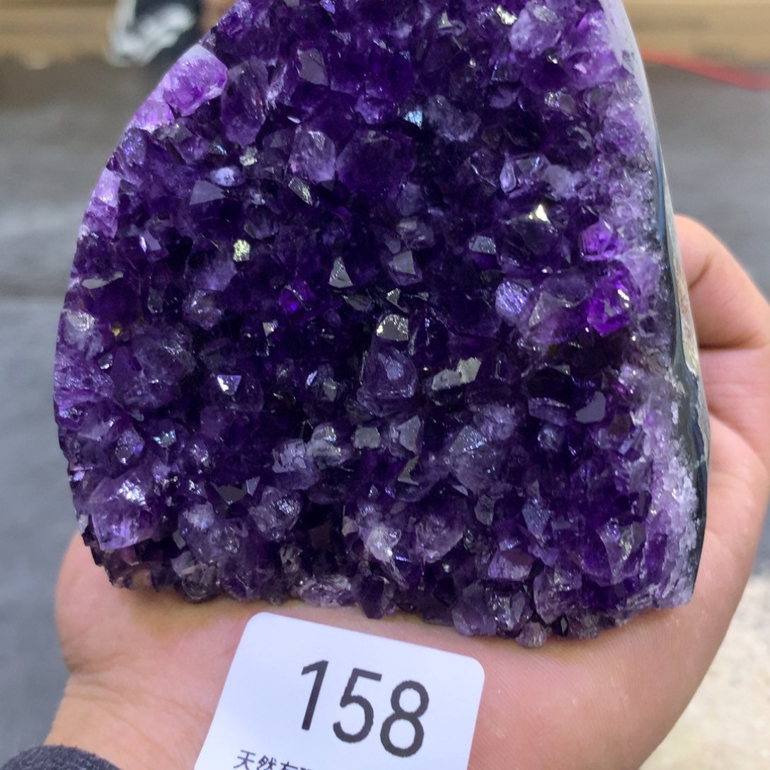 水晶摆件未镶嵌紫晶158
