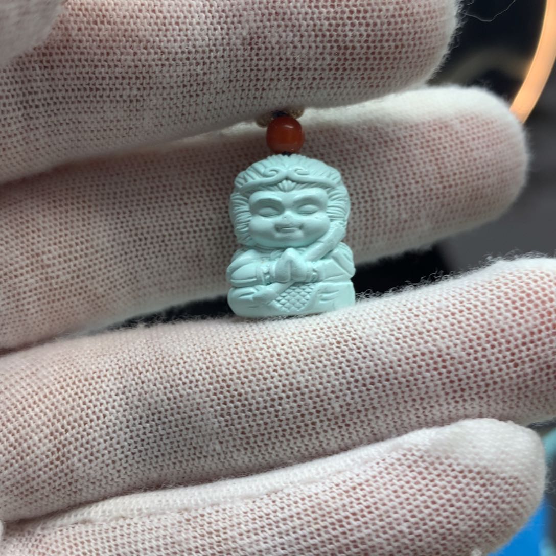 绿松石挂件未镶嵌