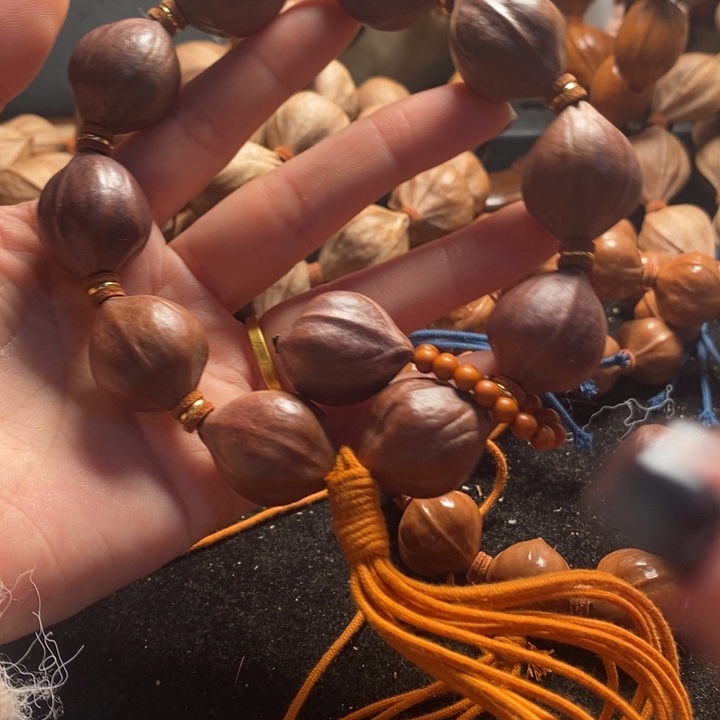 橄榄核手串/手链紫气东来