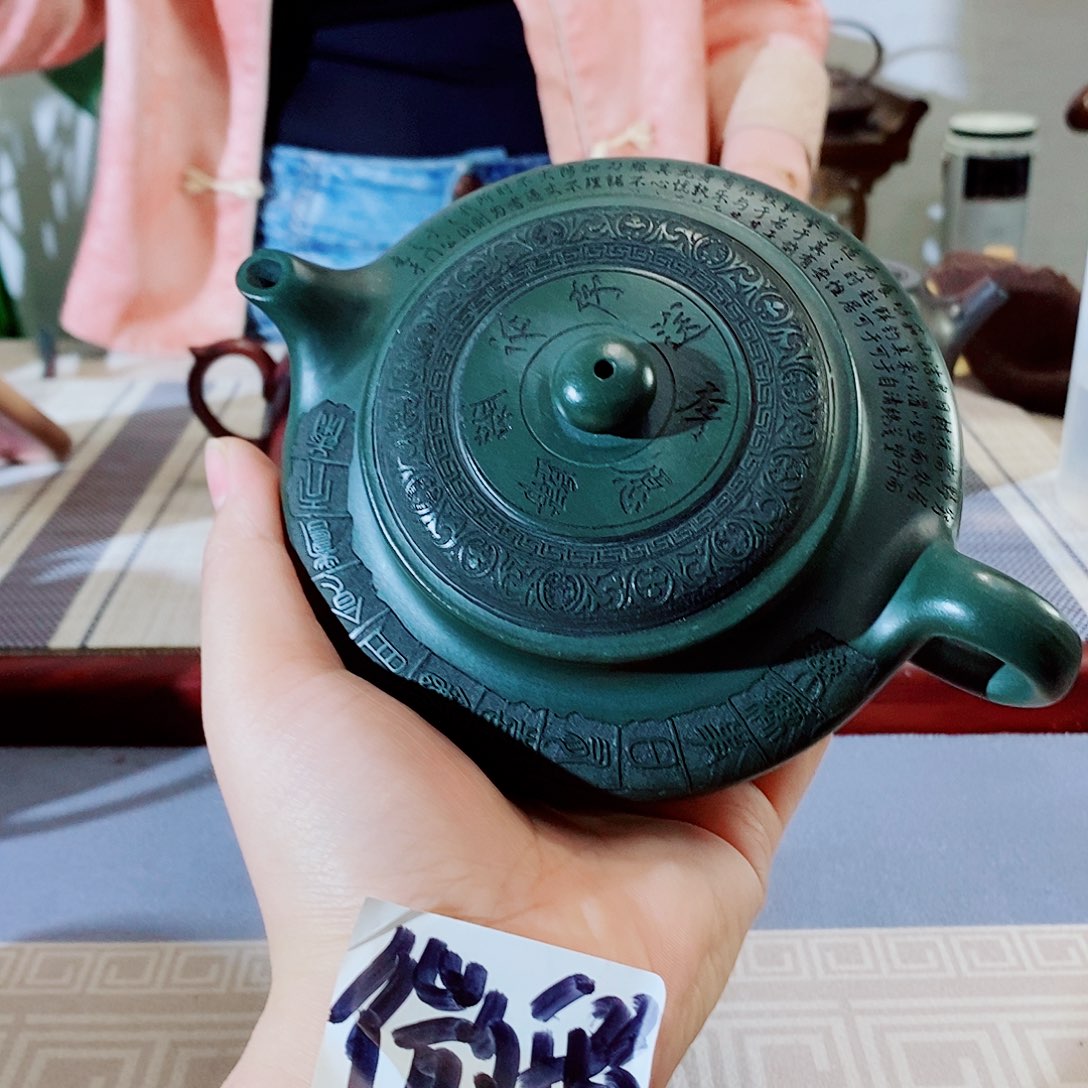 茶壶紫砂宜兴紫砂壶的人和