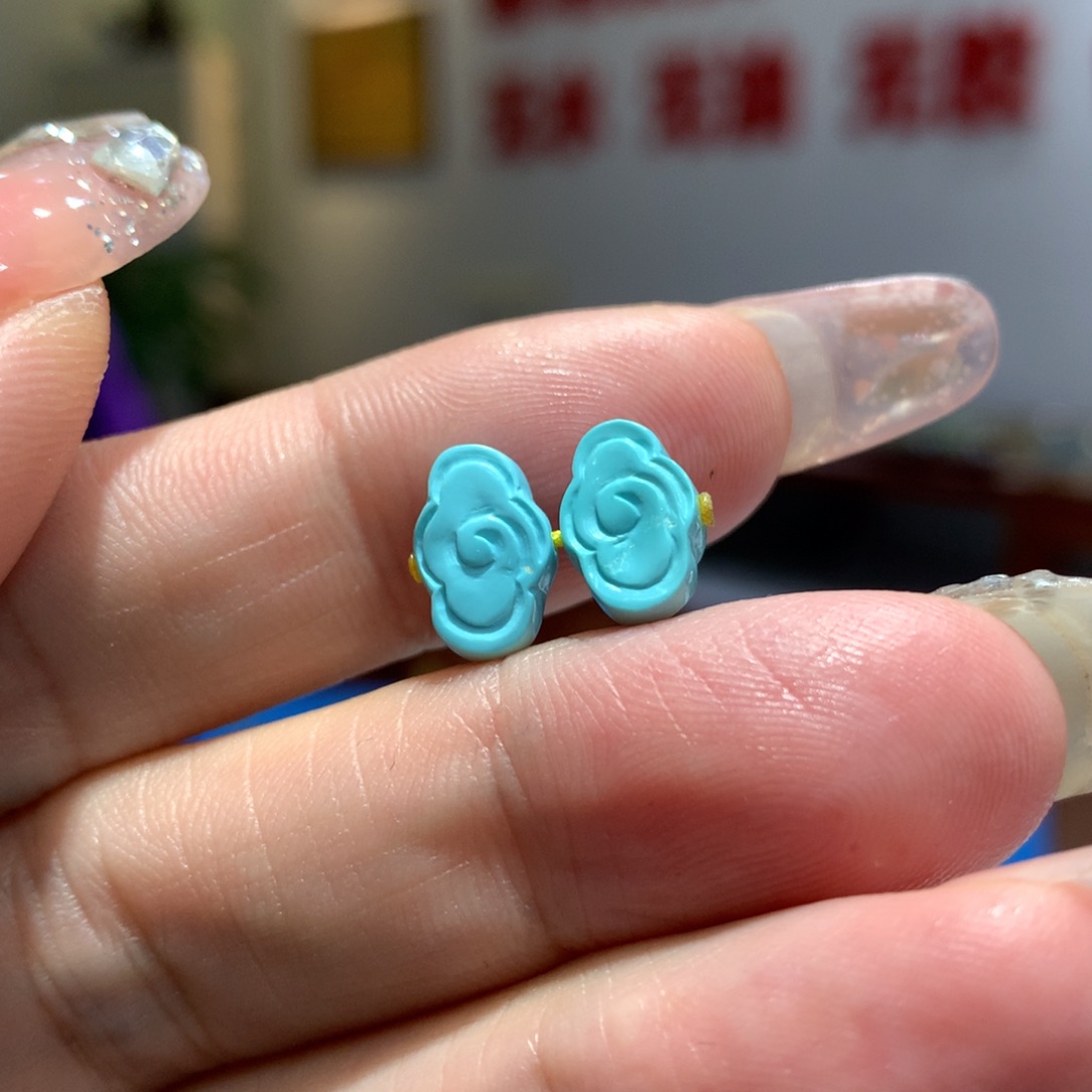 绿松石未镶嵌配饰