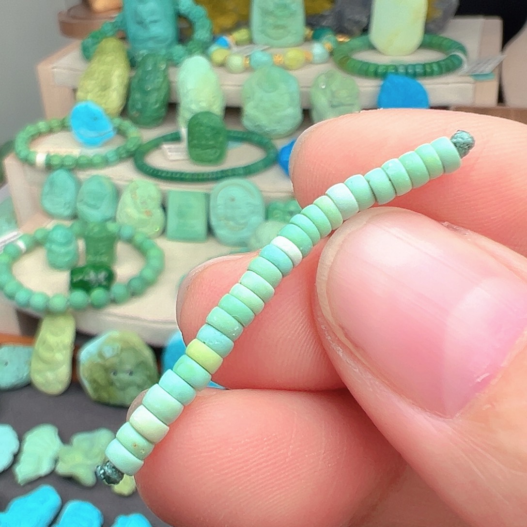 绿松石未镶嵌主播万珍