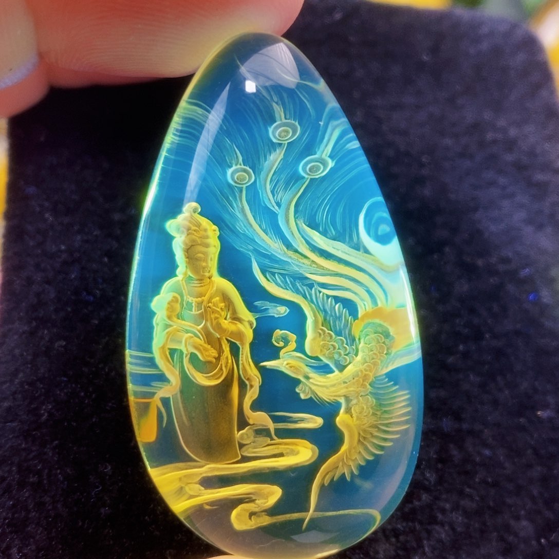 【闪购商品】未镶嵌吊坠(不含链)金珀