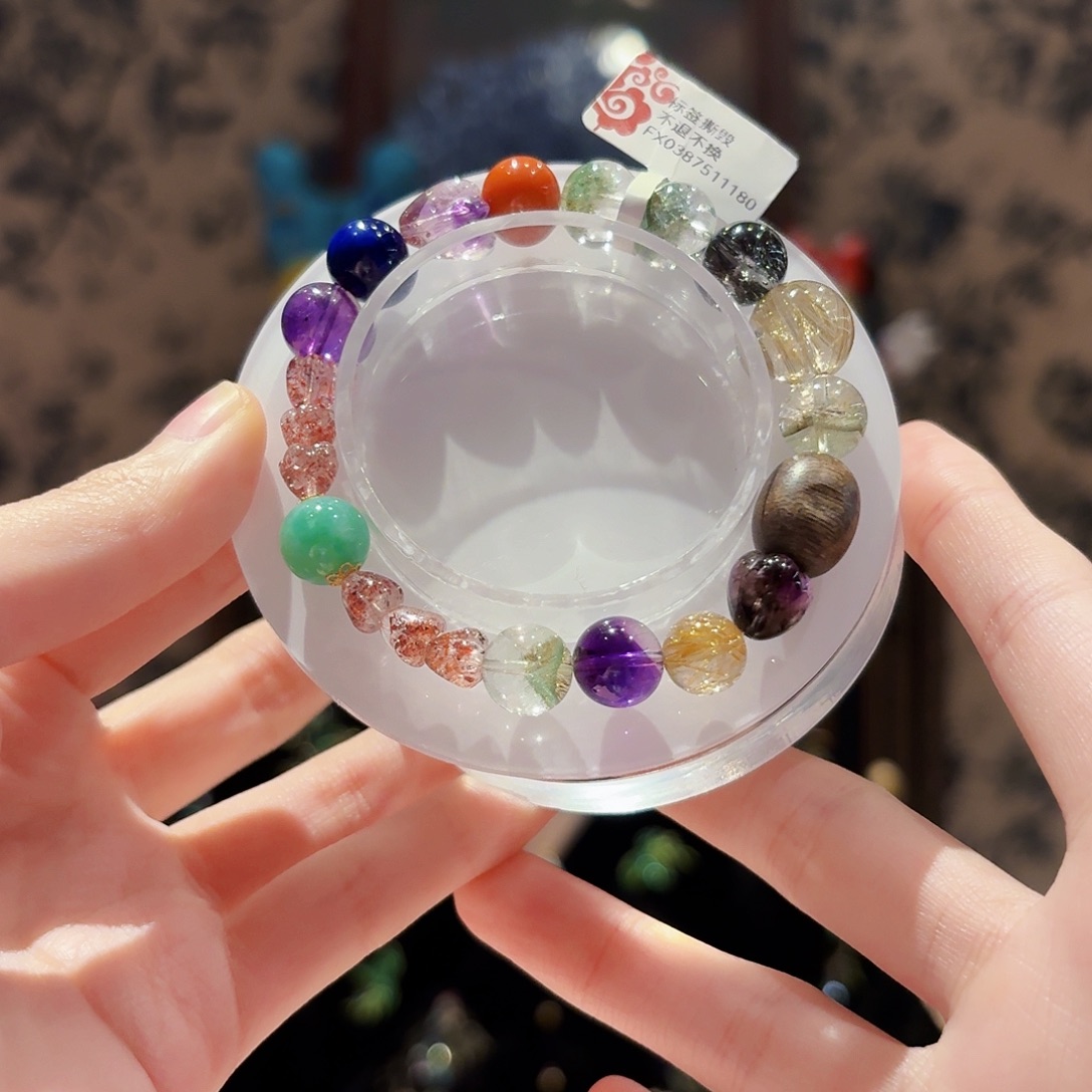 水晶未镶嵌手链手串