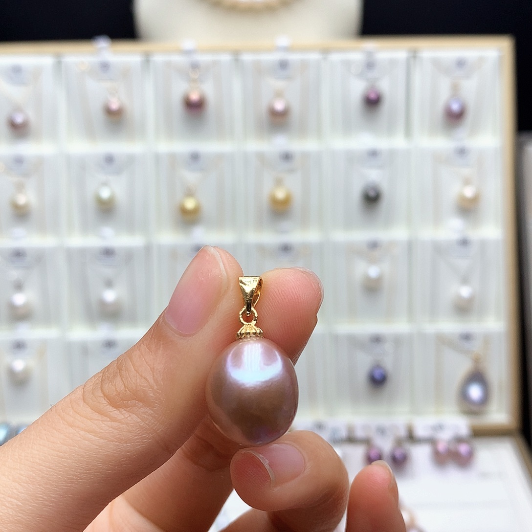 淡水珍珠合金颈饰