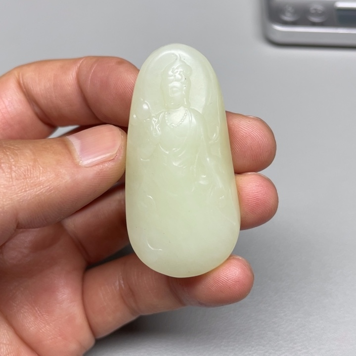 和田玉吊坠(不含链)未镶嵌仗**行