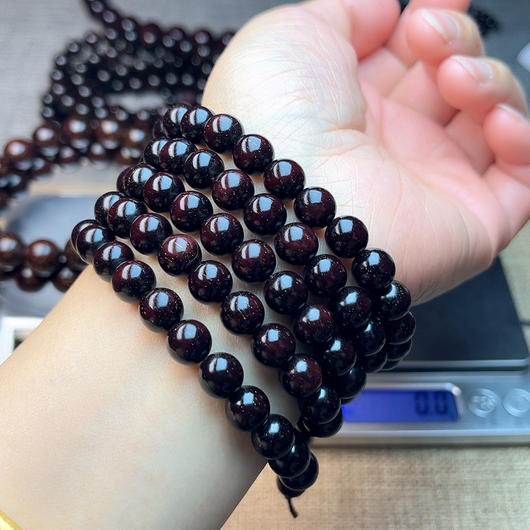 檀香紫檀（小叶紫檀）0.8 108颗