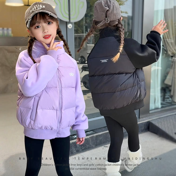 【校服神器】2025儿童羽绒服宝宝秋冬季男女童小中大童洋气宝宝外套