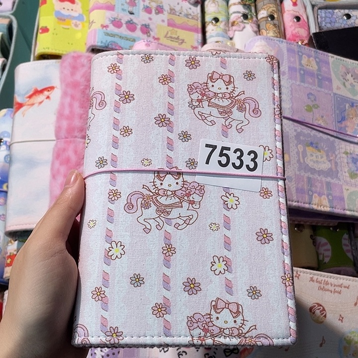 织绣A6活页不加纸7533