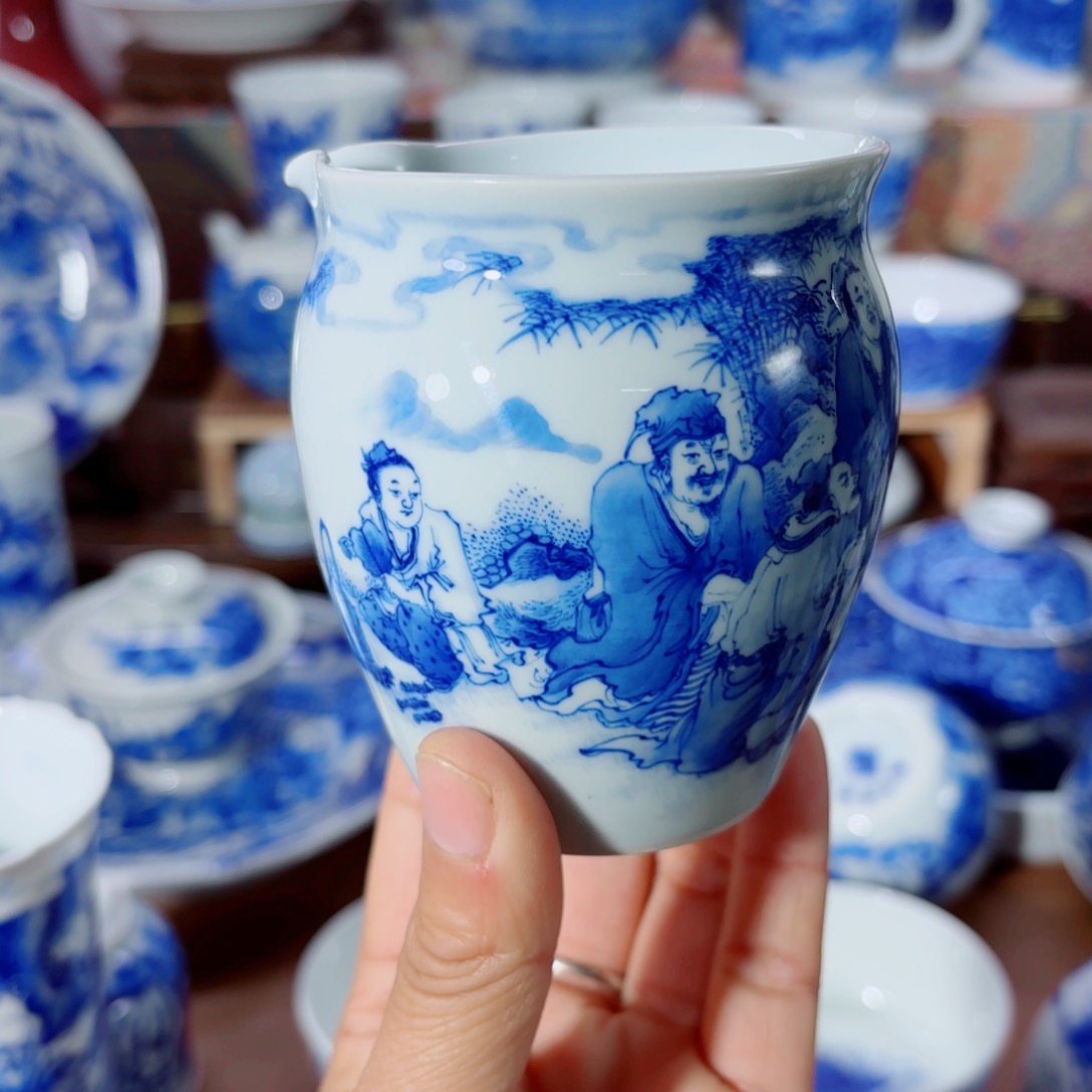 杯全手工全手绘陶瓷