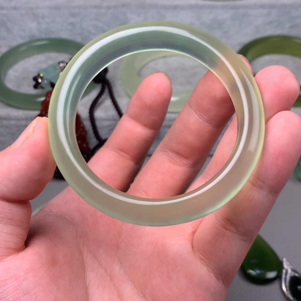 【闪购商品】蛇纹石玉未镶嵌岫玉56