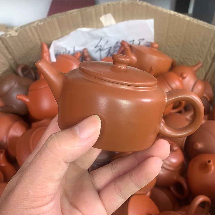 原矿朱泥茶壶茶具家用140