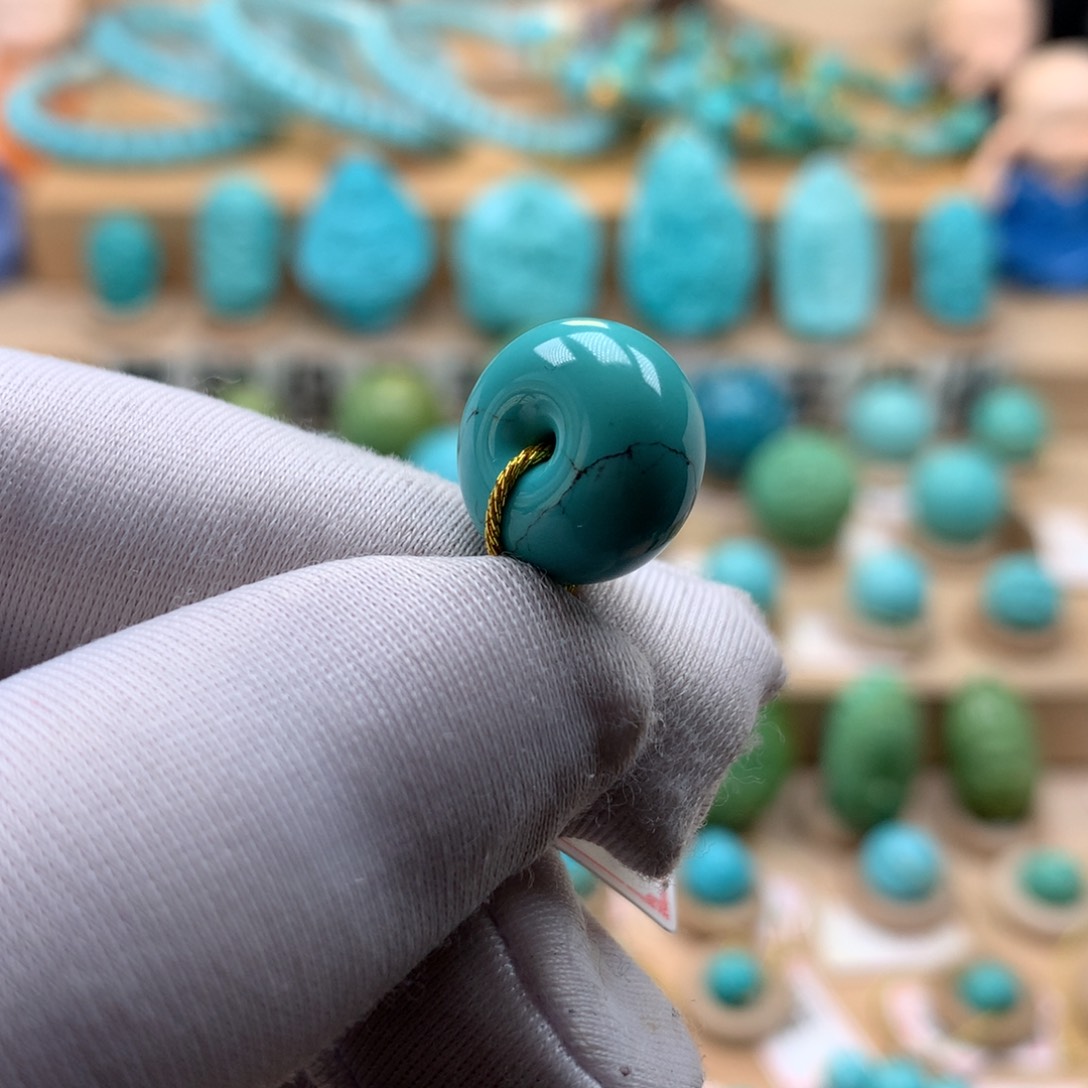 绿松石珠宝奇石未镶嵌