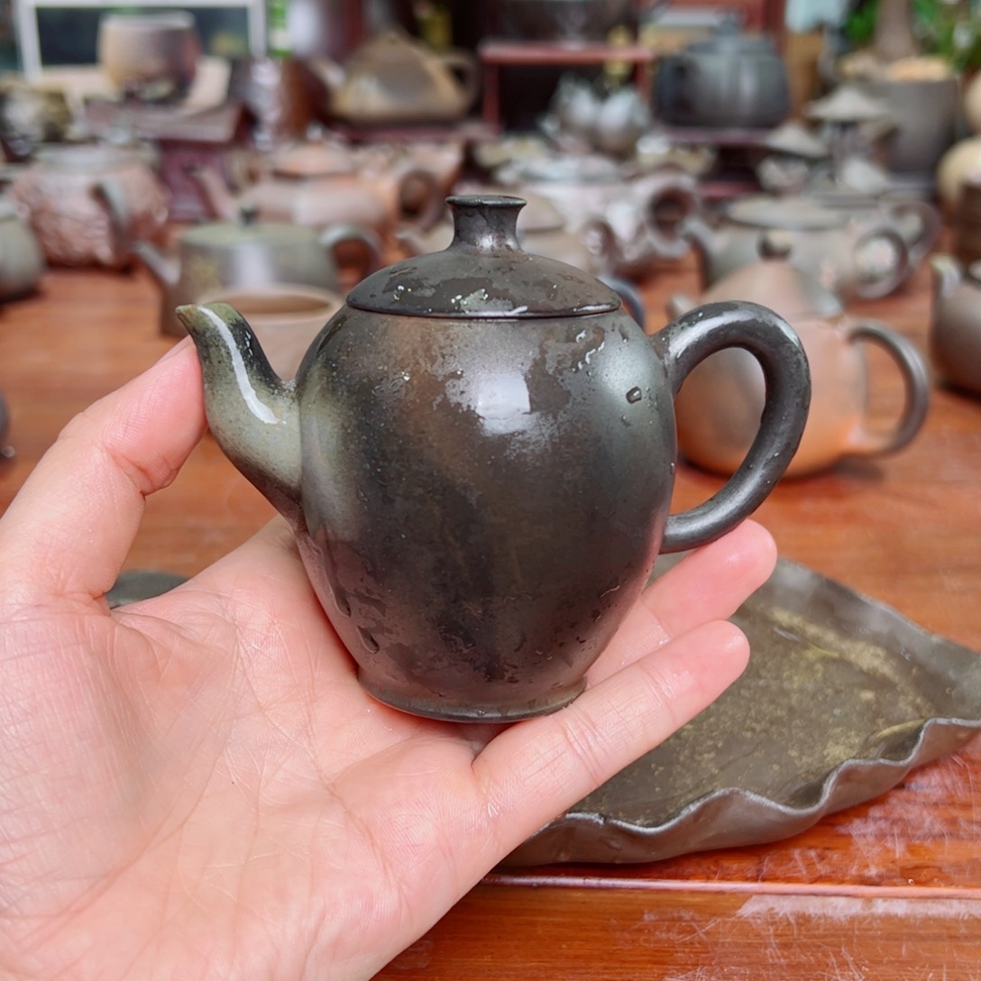 贵台龙窑柴烧茶器A14