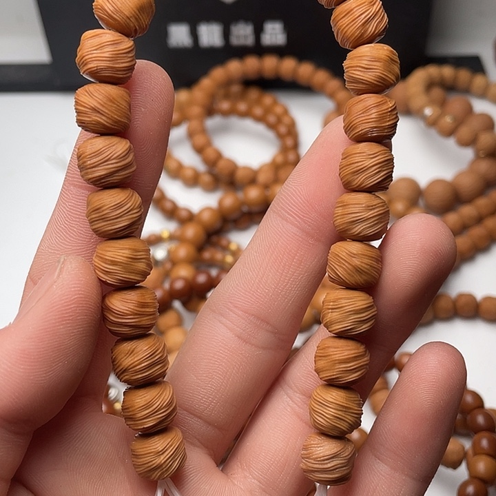 猴头核桃手串素串鬼印