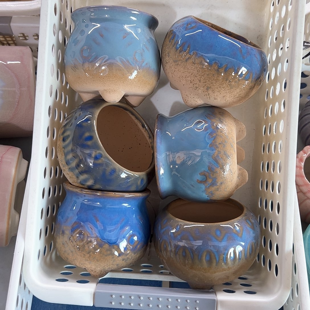 陶瓷多肉小花盆@@2075