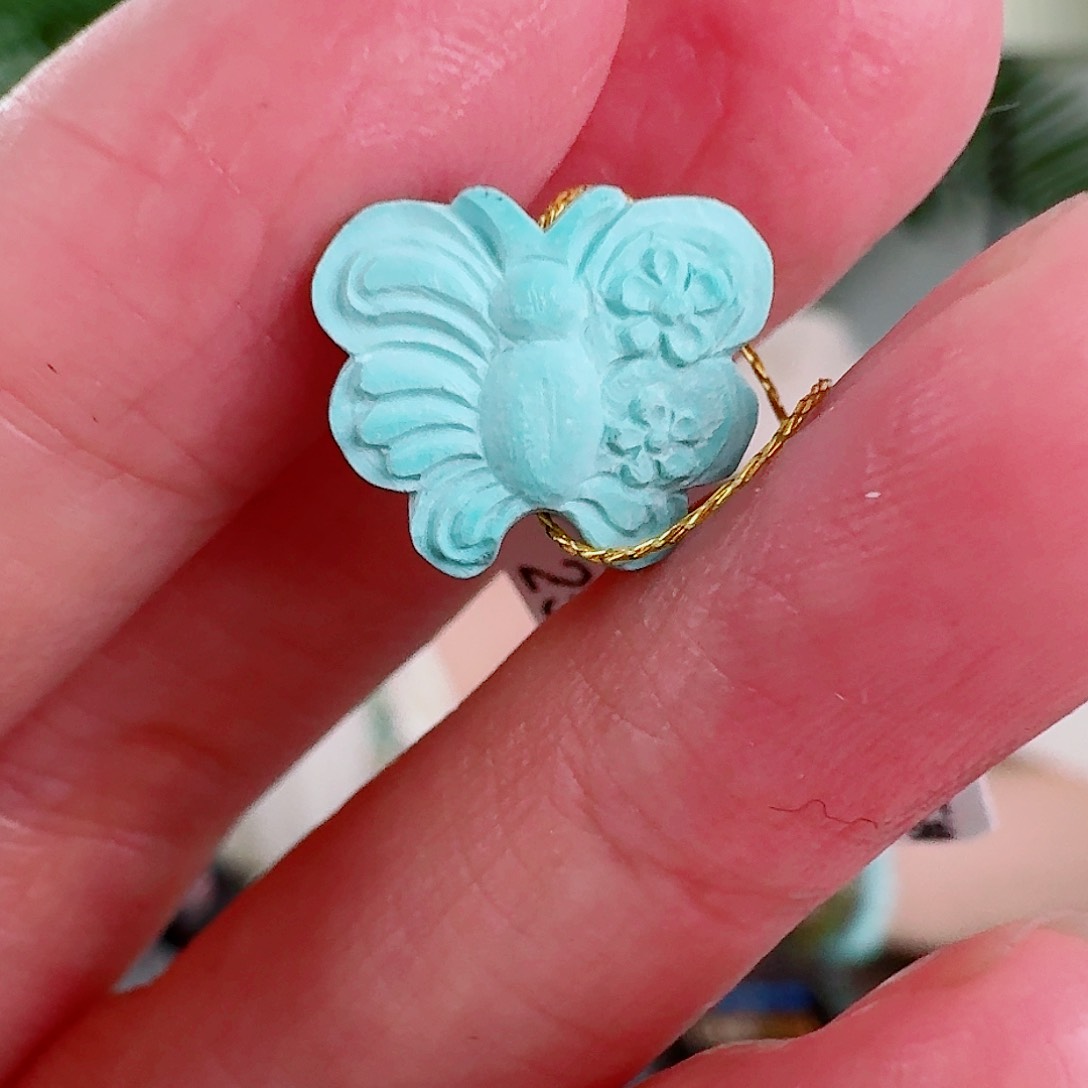 未镶嵌绿松石珠宝奇石