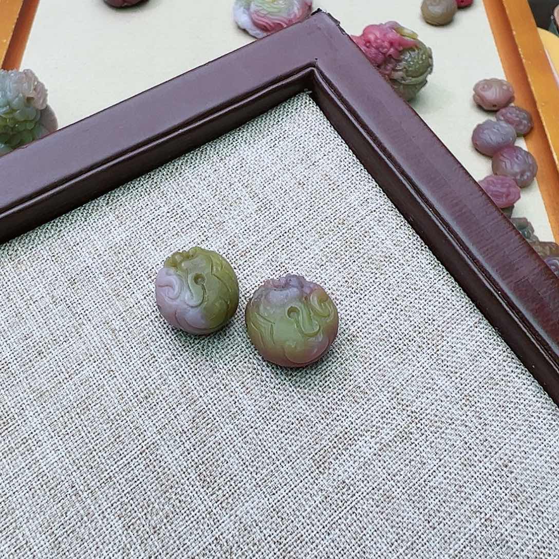 定制石英质玉盐源玛瑙定制未镶嵌暖**阳