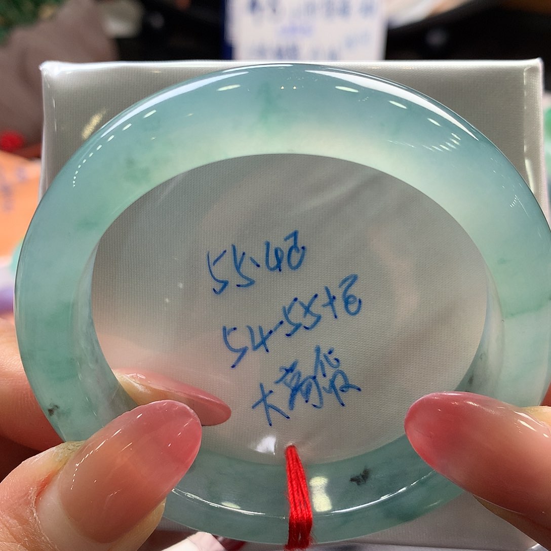 翡翠手镯未镶嵌5455正