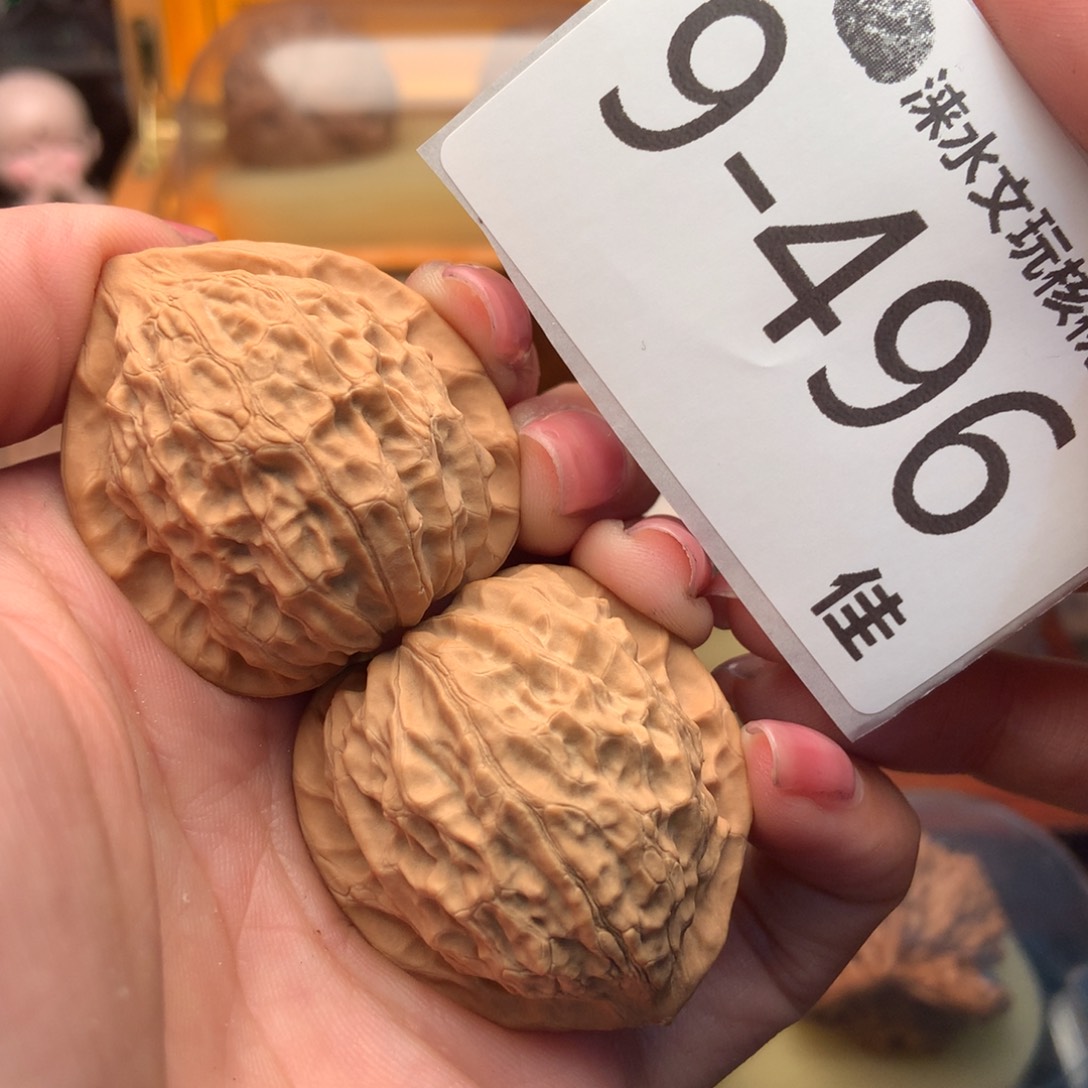 文玩核桃把件35金牛