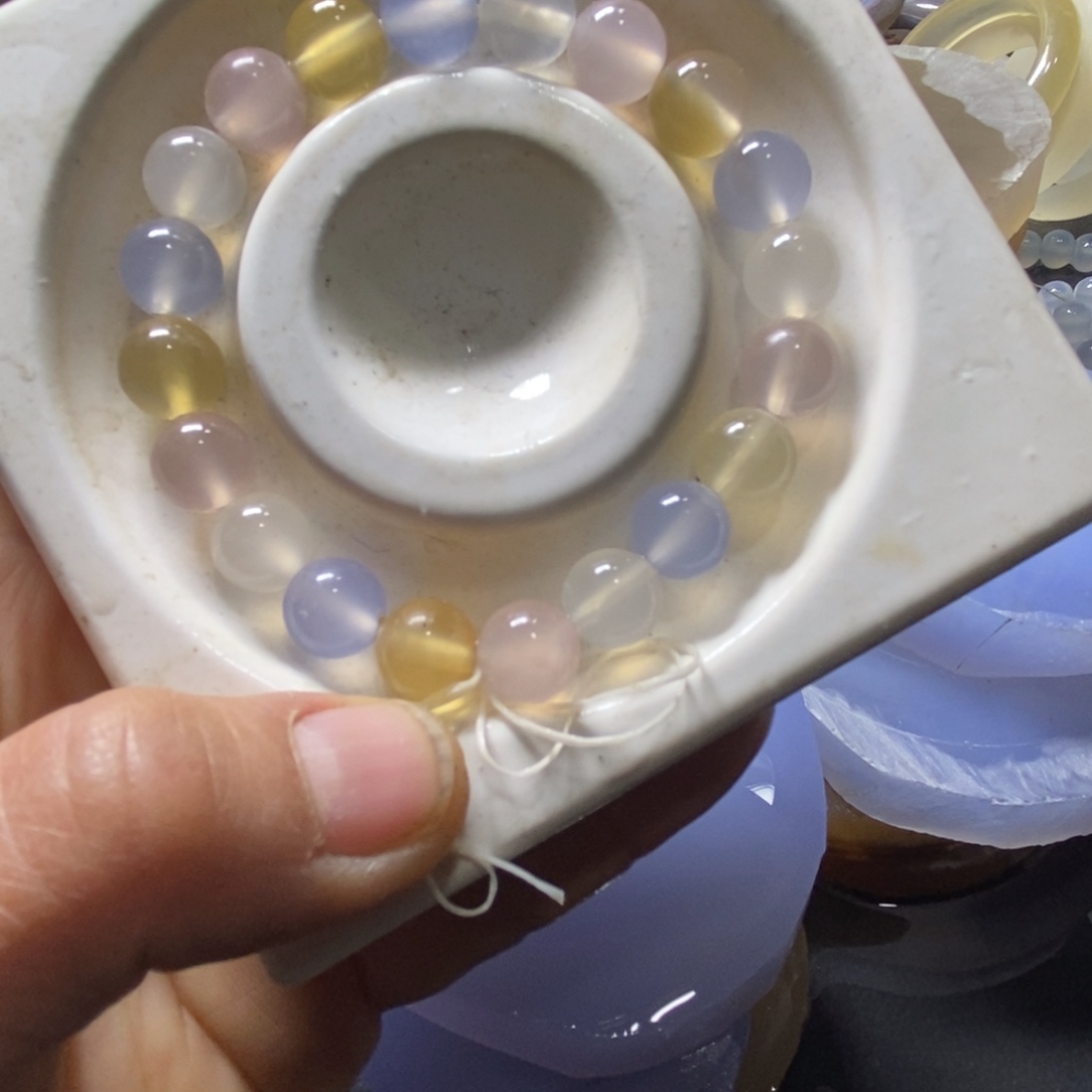 玛瑙/玉髓未镶嵌手链