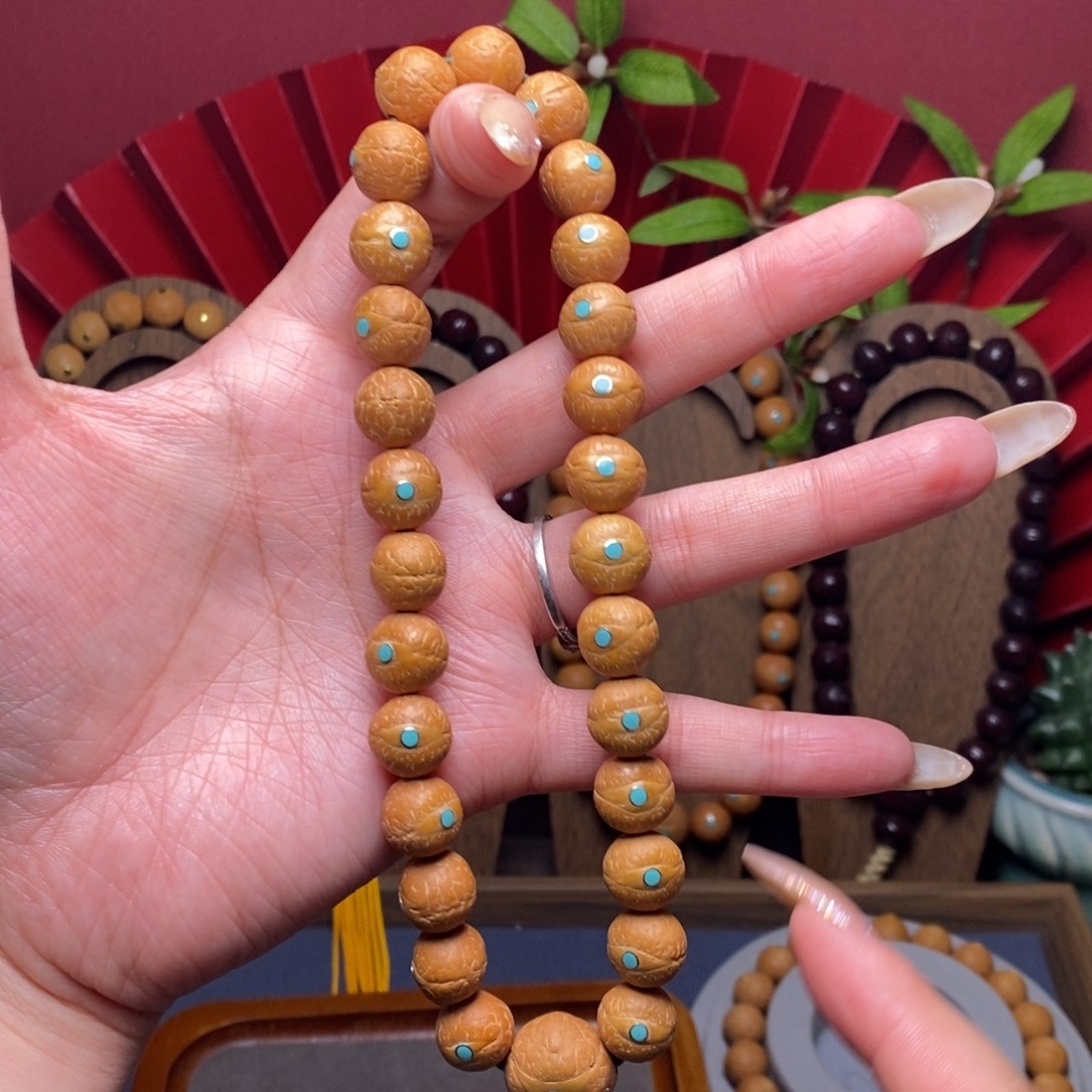 凤眼菩提手串12手持松