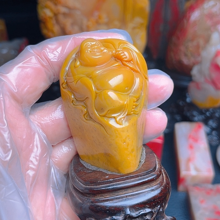 田黄石祖*北部田黄精品摆件
