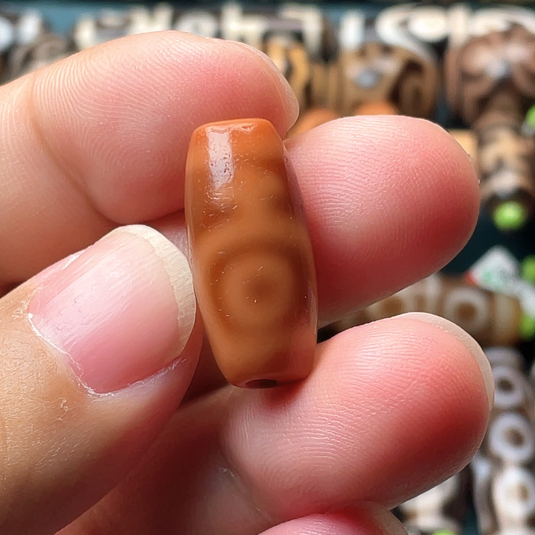 玛瑙/玉髓合金耳饰小卢宝瓶两眼