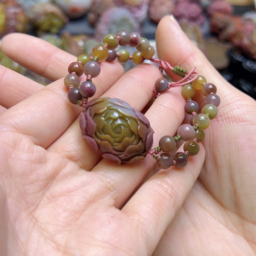 玛瑙/玉髓未镶嵌手串手串