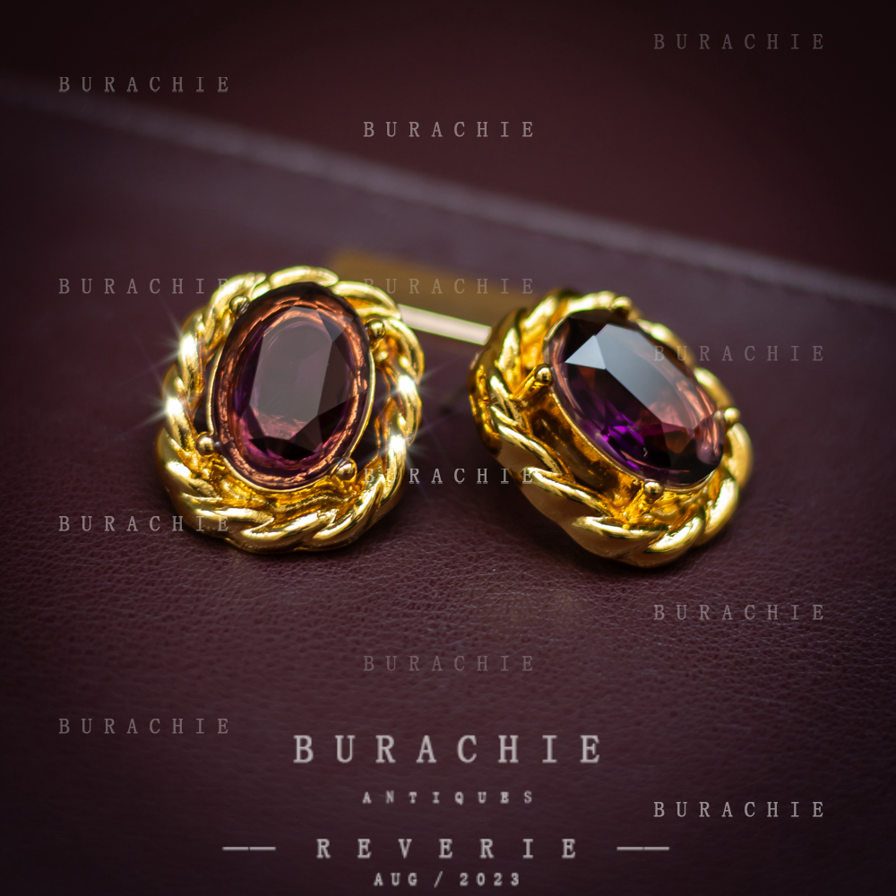 铜合金仿水晶耳饰 【8695】周年珍藏英｜经典原标克拉款CrownFrett