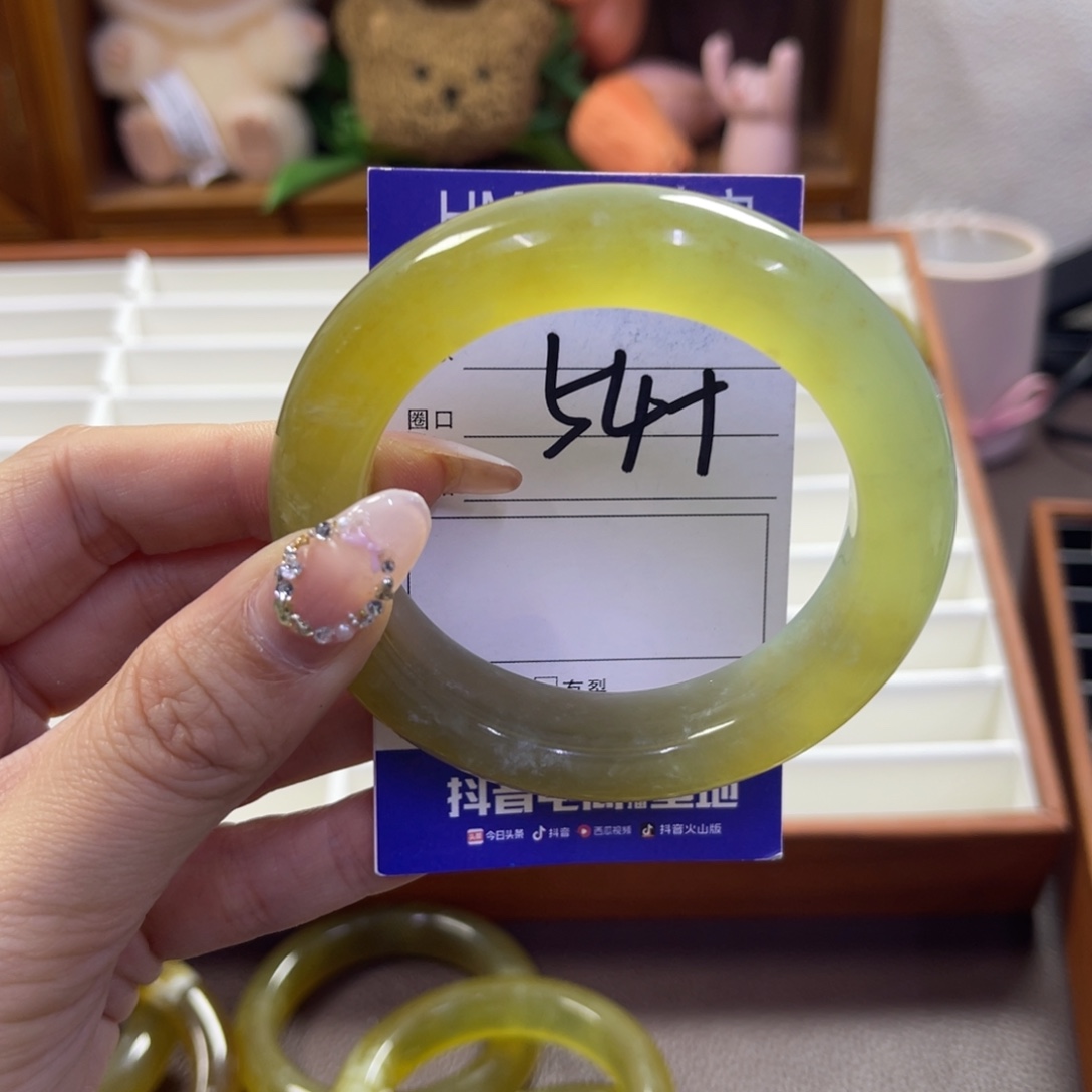 蛇纹石玉未镶嵌手镯581