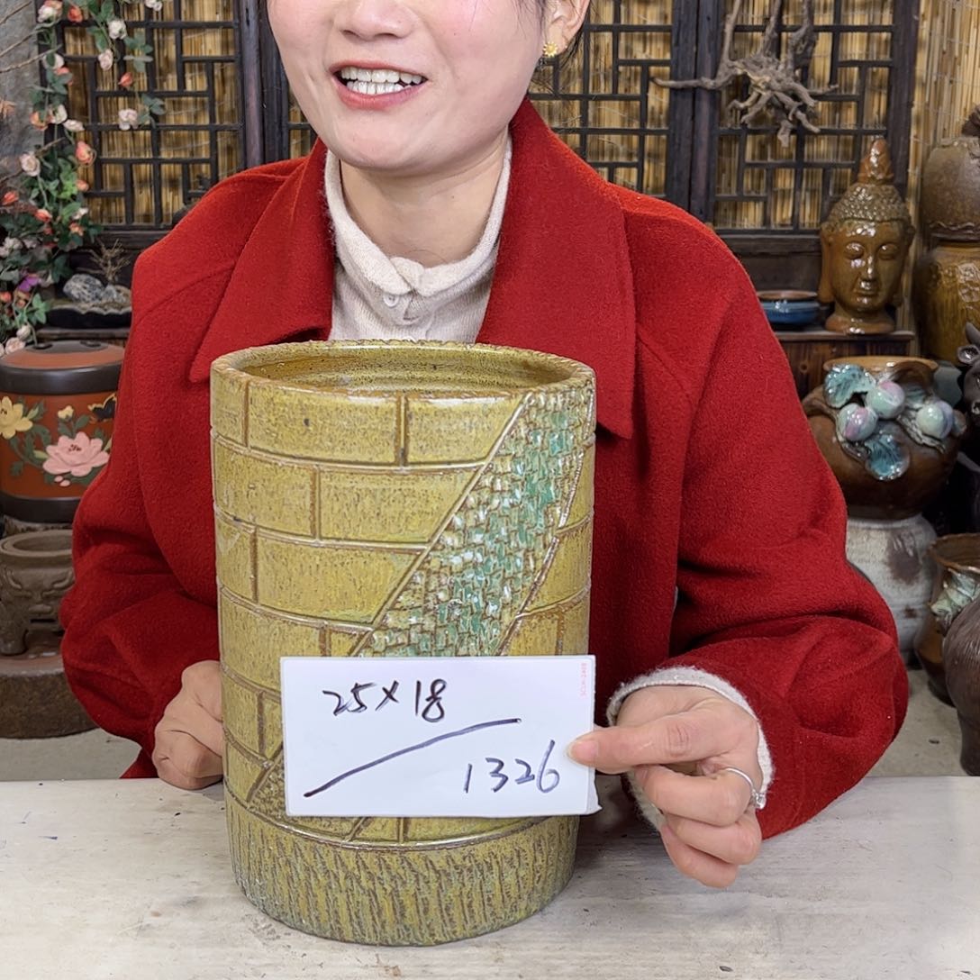 紫砂花盆美美美美