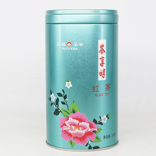 天福茗茶 茶享醇云南滇红红茶100克装