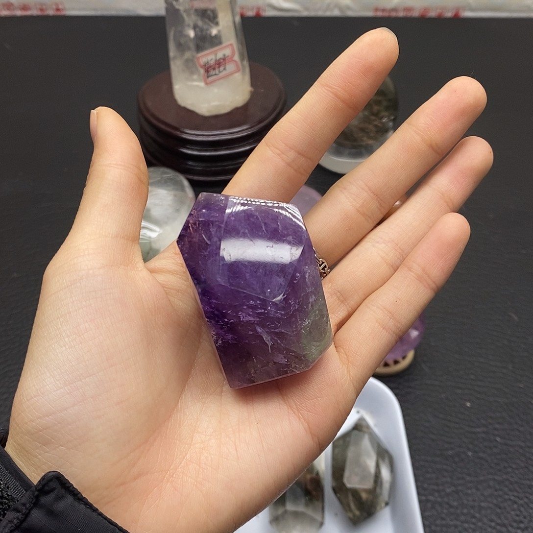 未镶嵌珠宝半成品水晶76水晶石