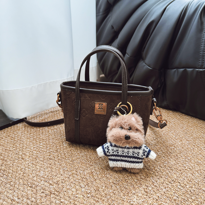 GUTIKOU女包菜篮子洋气时尚通勤篮子包百搭韩版单肩斜挎包