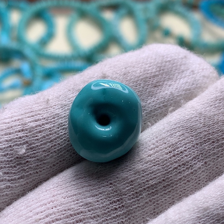 绿松石未镶嵌藏扣