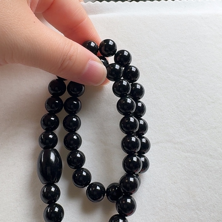 蛇纹石玉未镶嵌手链