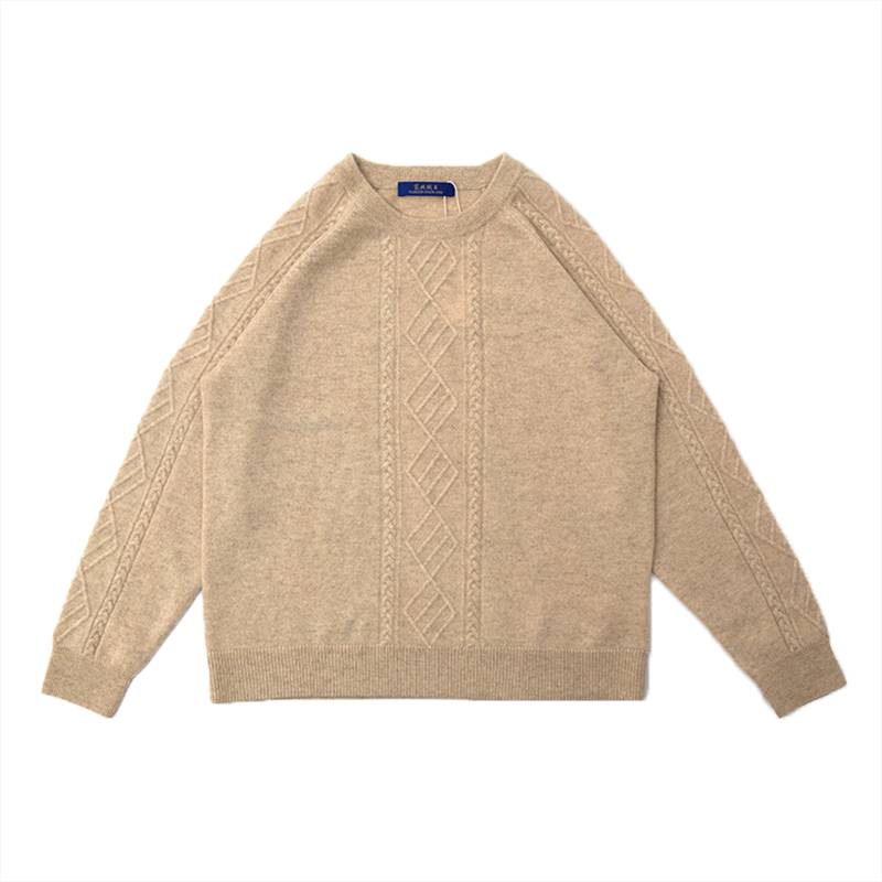 塞北绒王塞北绒王NX25127-100羊绒纽花女套衫