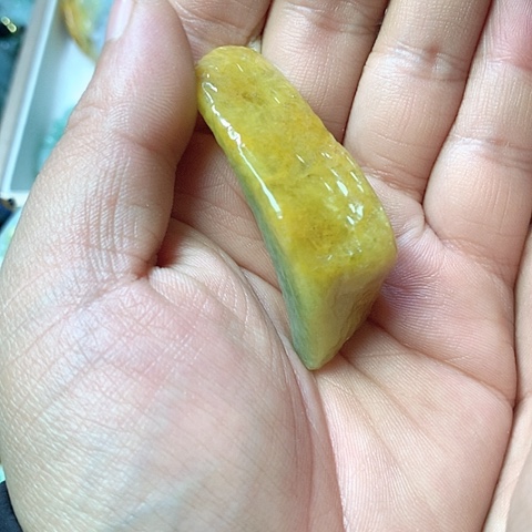 翡翠颈饰未镶嵌天然缅甸翡翠a货